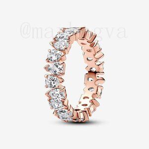 Pandora Alternating Sparkling Band Ring